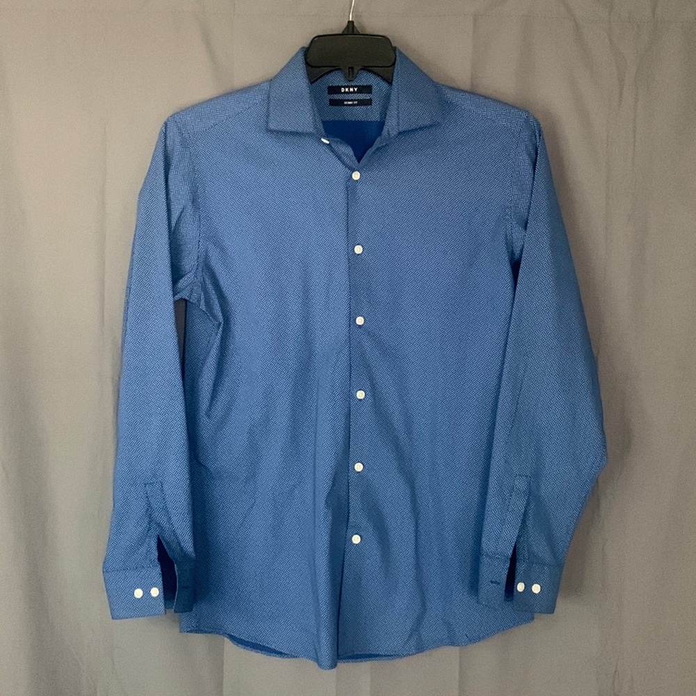 Men’s DKNY button up shirt neck size 20